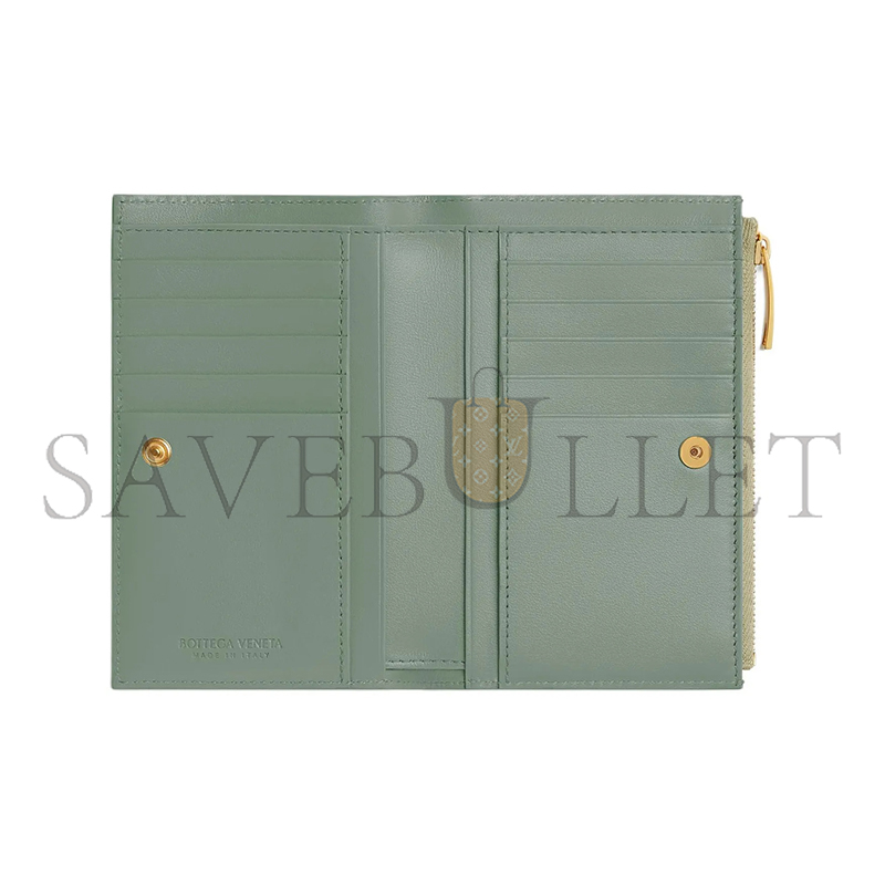 BOTTEGA VENETA INTRECCIATO MEDIUM BI-FOLD WALLET 749940VCPP68369 (14.5*9.3*2cm)